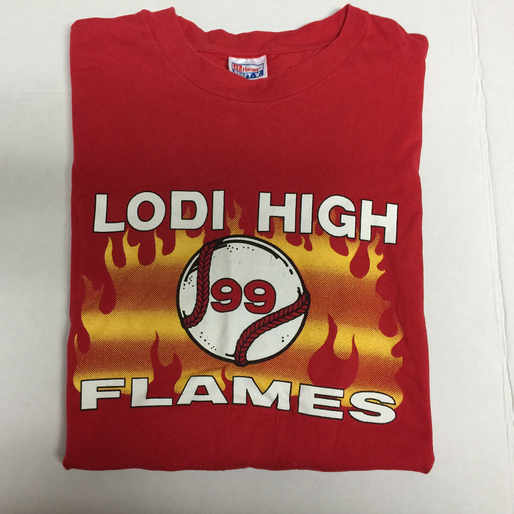 Lodi High Flames T-Shirt 1999 CA XXL